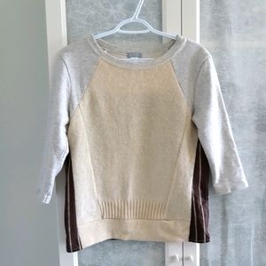 Open back Canadian sustainable designer sweater